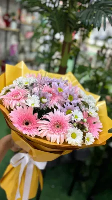 Pastel Gerbera Buketi